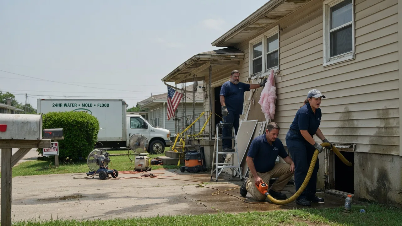 Water Damage Repair in Harrisonville, MO near me